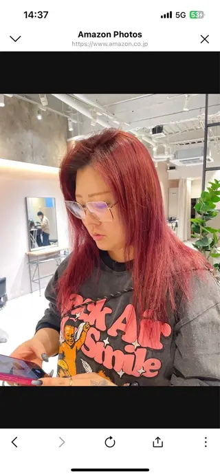 ロング カラー ✨艶髪職人艶カラー✨ 中本輝人のヘアスタイル