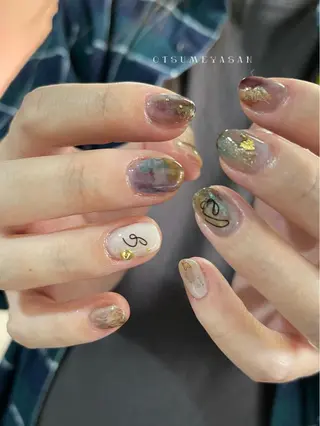 ネイル otsumeyasan所属・わたなべ ちかのネイルデザイン