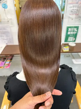 ロング 【髪質改善】に特化 オリーブオイルクラブのヘアスタイル