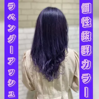 セミロング カラー 渡邉 理央のヘアスタイル