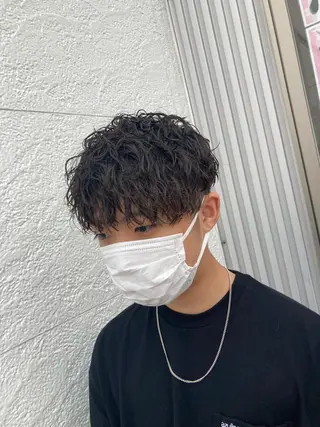 ミディアム パーマ メンズ パーマが得意な【最高 悠斗】のヘアスタイル