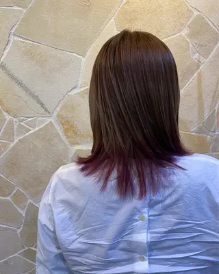 セミロング and Artのヘアスタイル