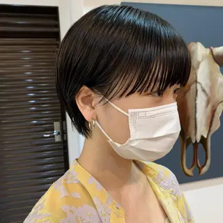 ショート 【韓国風くびれヘア】 joule小木曽輝のヘアスタイル