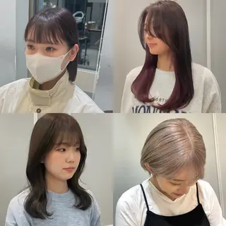 ミディアム カラー 🩶赤み消しカラー 🐈‍⬛荻野美思🐾のヘアスタイル