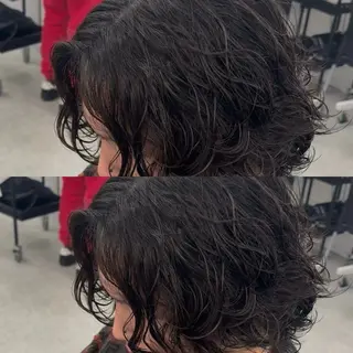 パーマ メンズ 渋谷サーフカール アメカジ美容師のヘアスタイル