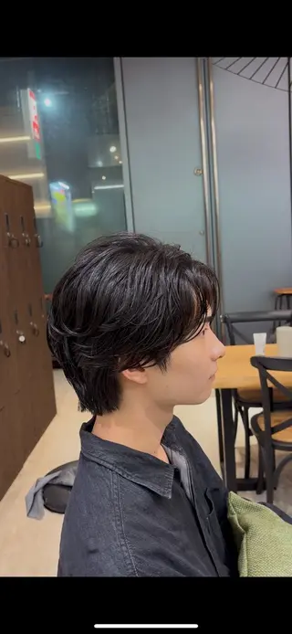 パーマ VIEW.tokyo所属・サラサラ髪 ふうとのヘアスタイル