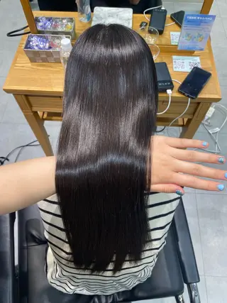 ロング 美髪トリートメント ✨🤍モモハ🤍✨のヘアスタイル