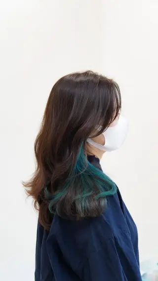 ミディアム カラー ミタニ/髪質改善 /レイヤーカットのヘアスタイル