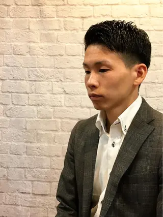 ショート メンズ お客様満足度NO.1 小林真弥のヘアスタイル