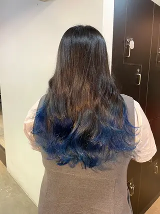 ロング 横山 奈央のヘアスタイル