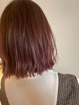 ミディアム カラー 韓国hair ·͜· watanabeのヘアスタイル