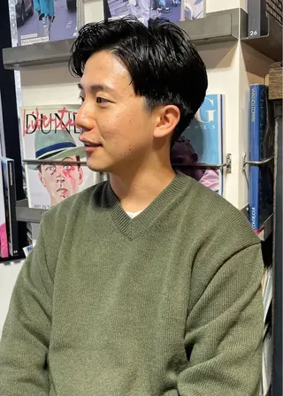 メンズ Lolonois梅田 澤田　葵のヘアスタイル