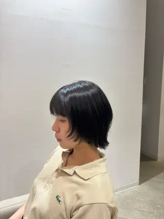 ショート SOMEDAY Lx所属・佐藤 優里のヘアスタイル