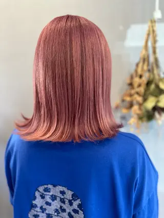 ミディアム カラー K Harukaのヘアスタイル