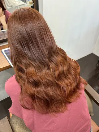カラー 名駅/艶カラー/原田 永遠のヘアスタイル