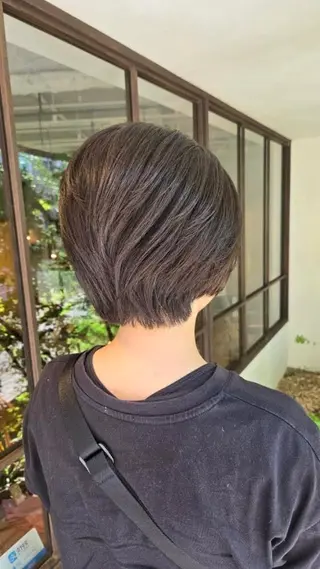 ショート カラー カラーモデル募集🫐 koukiのヘアスタイル