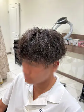 ショート パーマ メンズ 金井 祥 🐈‍⬛のヘアスタイル