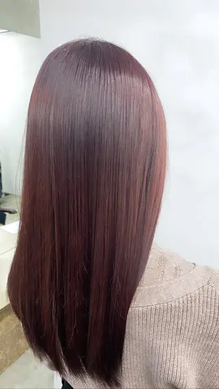 ロング 銀座/レイヤー /髪質改善/韓国ヘアのヘアスタイル