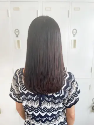 ロング カラー 大阪長居🌱野見山 卓也のヘアスタイル