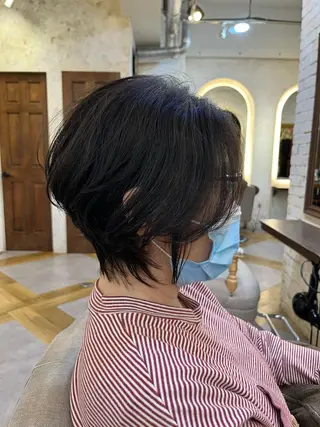 ショート Carina所属・セン北徒歩５分 キシタクのヘアスタイル