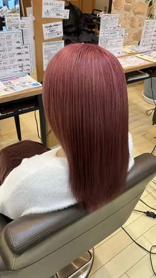 ロング カラー 佐藤 煌のヘアスタイル