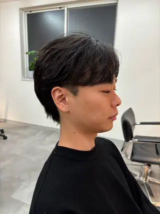 パーマ メンズ フェザーパーマ/韓国 /メンズカット保立のヘアスタイル