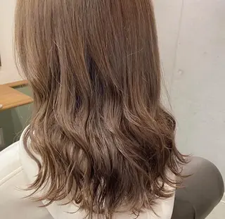 ミディアム カラー saga所属・🌼 みなみ🌼のヘアスタイル