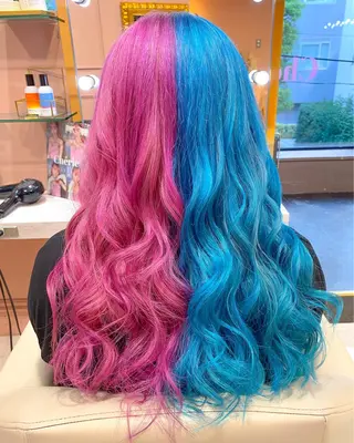 セミロング カラー Chérie所属・Chérie 渋谷/カラーサロンのヘアスタイル