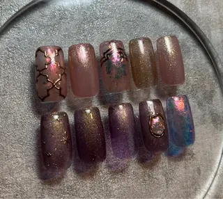 ネイル 7nail所属・なんば7nail YUZUHAのネイルデザイン