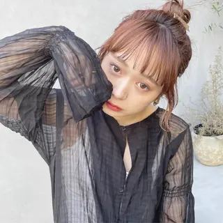 ミディアム カラー 🫧透明感ヘア🫧 🧸竹花　彩希🧸のヘアスタイル