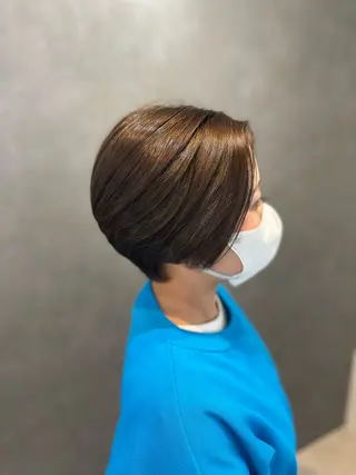 ショート カラー メンズモデル募集中 <石川愛莉>のヘアスタイル