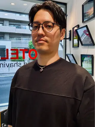ショート メンズ MOTEL men's andshaving所属・鶴見 光のヘアスタイル