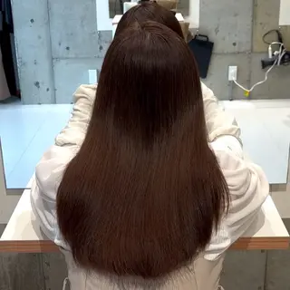 セミロング ban's beauty dream所属・透明感／髪質改善 ／ りかのヘアスタイル