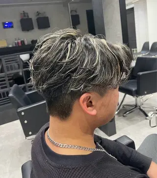 ショート メンズ 韓国ヘア特化🇰🇷 似合わせカットパーマのヘアスタイル