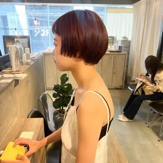ショート 山本 千尋のヘアスタイル