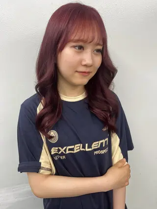 カラー 🫧miyu/カラー エクステ難波🐇ྀིのヘアスタイル