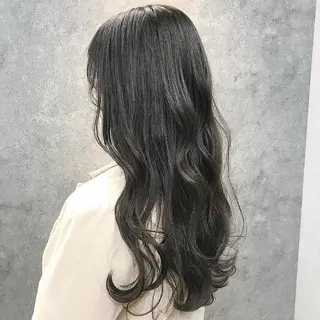 セミロング 所渉/韓国レイヤー /ウルフカットのヘアスタイル