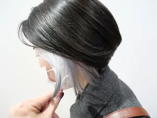 ショート カラー neon hair亀戸店所属・🌈neonhair 透明感✨カラー🌈のヘアスタイル