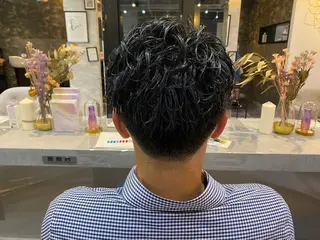 ショート パーマ メンズ SYUYA/パーマ/ マッシュスタイル特化のヘアスタイル