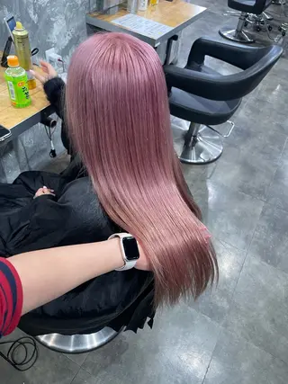 ロング カラー ハイトーン 横浜💞ミオのヘアスタイル