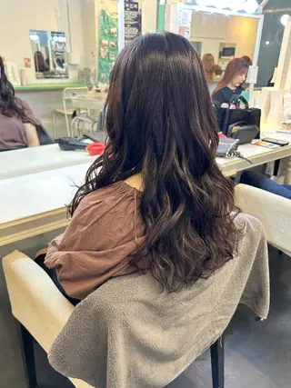 ロング Hair&make Mars+所属・Mars+ RISAのヘアスタイル