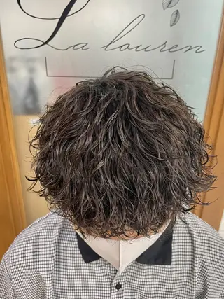 パーマ メンズ 立川/過去1の毛流れ パーマ/しゅーとのヘアスタイル