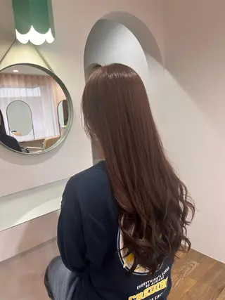 ロング カラー 武村美咲/ 暖色/艶カラーのヘアスタイル