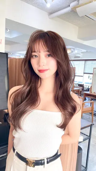 ミディアム カラー TOI所属・内野 龍海 / レイヤーカットのヘアスタイル