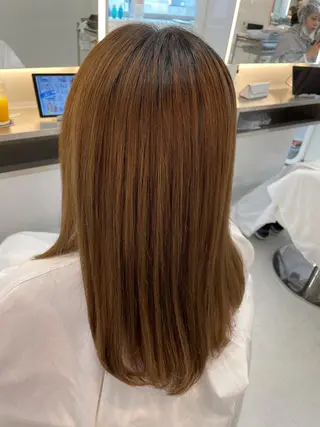 ミディアム 💈髪質改善メニュー 佐藤 萌💈のヘアスタイル