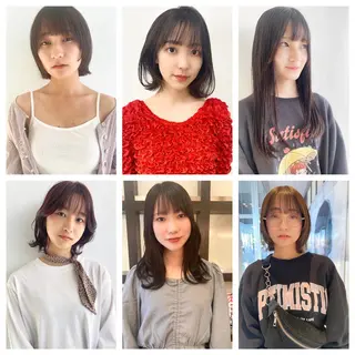 セミロング カラー パーマ nambu-GARDEN所属・上田 昂雅のヘアスタイル