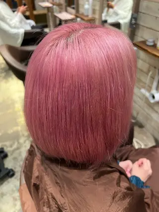 ミディアム カラー HAIR&MAKE EARTH センター南店所属・💧美髪/艶髪 /たかはしりく🔥のヘアスタイル