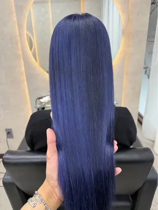 ロング カラー 木崎 翼のヘアスタイル