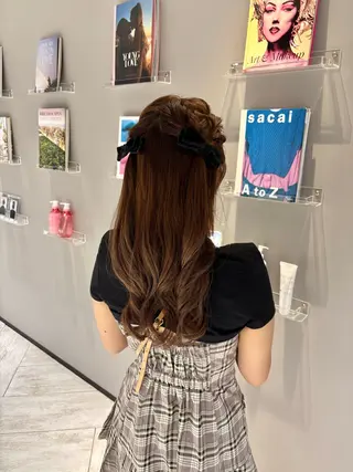ヘアアレンジ 誰もが憧れる艶髪✨ /アレンジヘア🎀のヘアスタイル