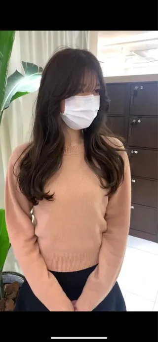 ロング 古沢 新のヘアスタイル